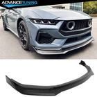Fits 24-26 Ford Mustang Front Bumper Lip 3PC Spoiler Matte Black Chin Splitter New. Price: $83.99.