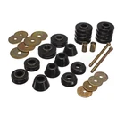 Energy Suspension 3.4107G; Body Mount Bushings Black For 67-72 Gm Trucks New. Price: $102.35.