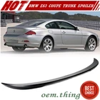 04-06 Fit For Bmw E63 V Type 2D Coupe Series Boot Trunk Spoiler Wing Unpaint New. Price: $129.00.