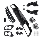 Performance Rear Lip Mercedes C63 C43 Amg 2015-2021 Black Chrome Exhaust New. Price: $222.44.