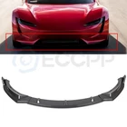 For Tesla Model 3 2017-2021 Carbon Fiber Print Front Bumper Lip Spoiler New. Price: $43.25.