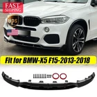 Glossy Black Front Bumper Lip Splitter Spoiler For Bmw F15 X5 Sport 2014-2018 New. Price: $105.95.