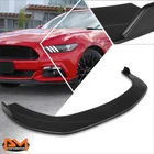 15-17 Ford Mustang Splitter Style Matte Black Front Bumper Lip Lower Spoiler New. Price: $130.42.