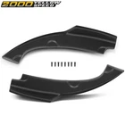 2PCS Rear Bumper Side Skirt Lip Splitter Fit For 2016-2021 Honda Civic Sedan New. Price: $29.02.