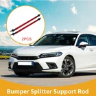 2PCS 200MM/7.87IN Adjustable Front Bumper Lip Splitter Strut Support Bars Red New. Price: $18.55.