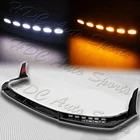 For 2021-2024 Camry Xse Painted Black Led Sequential Lights Front Bumper Lip New. Price: $152.99.
