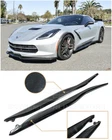 For 14-19 Corvette C7 Z06 Style Carbon Flash Metallic Side Skirts Rocker Panels New. Price: $279.98.