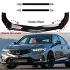 Front Bumper Lip Splitter Spoiler Glossy Black For 23-25 Acura Integra A-spec New. Price: $85.49.