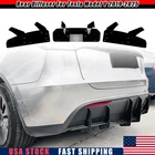 Rear Bumper Diffuser Lip Spoiler Body Kit Black For Tesla Model 2019-2025 2024 New. Price: $37.45.
