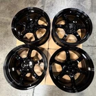 Used 18X8.5 Vors LT61 5X114.3 35 73.1 All Black Wheels SET-4. Price: $849.00.