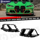 For 2021-26 Bmw G80 G82 G83 M3 M4 Gloss Black Front Bumper Air Duct Replacement New. Price: $27.69.