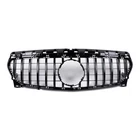 For Mercedes Benz Cla W117 2019-2022 Gt Style Front Bumper Grille Glossy Black New. Price: $139.99.