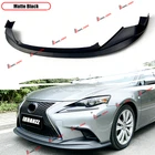 Matte Black For 2014-2016 Lexus IS250 IS350 F-sport Front Bumper Splitter Lip New. Price: $79.98.