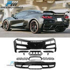 Fits 20-25 Chevy Corvette C8 Oe Rear Bumper Conversion Black Quad Exhaust Tip New. Price: $2086.99.