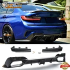 For 2019-2022 Bmw G20 3 Series Rear Diffuser W/ Led Light Cms Style Carbon Look New. Price: $217.00.