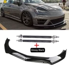 Front Bumper Lip Splitter Spoiler For Vw Golf Gti /r Glossy Black Body Kit New. Price: $199.99.