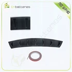 33" Black Rear Body Bumper Lip Diffuser Shark Fin 7 Spoiler Wing Universal New. Price: $33.98.
