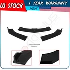 For 2016-2018 Chevrolet Camaro Painted Black 3PCS Front Bumper Body Spoiler Lip New. Price: $43.95.