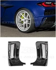 For 22-UP Corvette C8 Z06 Extended V2 Carbon Flash Rear Mud Flaps Splash Guards New. Price: $229.98.