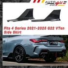 Side Skirt Extensions Body Kit For 2021-2025 Bmw Series 430I /xdrive G22 G23 New. Price: $249.99.