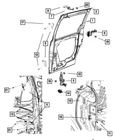 Chrysler Oem 08-20 Cv Side Loading Door Lock Hardware-hinge 5020673AG New. Price: $148.99.