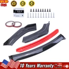 4PCS Universal Car Front Bumper Lip Body Kit Splitter Spoiler Gloss Black Look New. Price: $63.93.