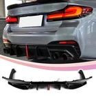 New For 2017-2023 Bmw Series Big Fin Led Rear Bumper Diffuser Kit M5 Style. Price: $207.99.