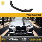 Vten Gloss Black Front Splitter Lip Spoiler For Bmw G22 G23 4 Series 2021-2025 New. Price: $169.99.