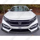 For 2017-2021 Honda Civic Si Hatchback Black Mug-style Front Bumper Lip Spoiler New. Price: $46.99.