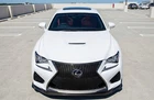 Vr Style Carbon Wrapped Front Lip Spoiler For Lexus Rcf Rc-f USC10 Pre Facelift New. Price: $479.99.