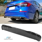 Fits 22-26 Honda Civic Sedan Md Style Carbon Fiber Print Pp Rear Bumper Diffuser New. Price: $56.99.