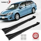 For Toyota Corolla 03-2008 Side Skirts Body Kit Factory S-style Matte Black 2PCS New. Price: $70.93.