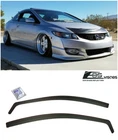 In-channel Vent Side Window Visors Jdm Oe For 06-11 Honda Civic 2DR Coupe New. Price: $33.99.