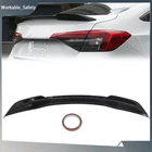 Gloss Black Rear Trunk Spoiler Splitter Wing For Honda Civic 2021-2022 11TH 4DR New. Price: $42.57.
