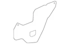 Genuine Honda Door Water Deflector 72821-T7A-000 New. Price: $62.17.
