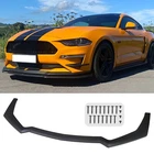 Black Gt Style Front Splitter Body Kit Spoiler Lip 2018-2023 Ford Mustang New. Price: $34.12.