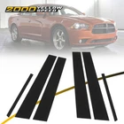 Black Pillar Posts Trim Fit For 11-14 Dodge Charger Window Piano Cover 6 Pcs New. Price: $19.44.