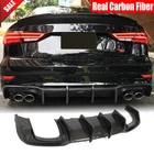 Real Carbon Rear Bumper Diffuser Spoiler Lip For Audi S3 A3 Sline 8V.5 2017-2020 New. Price: $385.70.