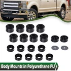 Fit 99-17 Ford F250 F350 Super Duty KF04050BK Body Mount Bushing Kit Black New. Price: $47.25.