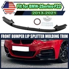 Glossy Black Front Splitter Lip For Bmw F22 F23 M235I M240I Tech 2014-2021 Usa New. Price: $79.95.