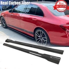 For Mercedes Benz W213 E43 E53 E63S Real Carbon Fiber Side Skirts Spoiler New. Price: $455.05.