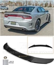 For 15-UP Charger Srt Extended Style Glossy Black Rear Wing Spoiler Wickerbill New. Price: $3169.98.