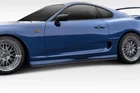 For 1993-1998 Supra Duraflex Rd-x Side Skirt Rocker Panels 2 Piece New. Price: $409.00.