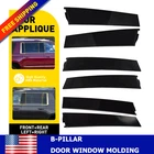 6PCS For 15 16 17 18 Cadillac Escalade Esv Door Pillar Post Trim Gloss Black Car New. Price: $129.19.