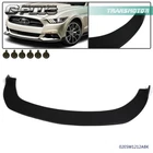 Fit 15-17 Ford Mustang Splitter Style Front Bumper Lip Spoiler Body Kit New. Price: $228.08.