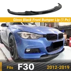 Fits 2012-19 Bmw F30 Sport Gloss Black Front Lower Bumper Lip Spoiler Splitter New. Price: $159.98.
