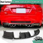 For Bmw Series E92 E93 M3 2008-2013 Real Carbon Rear Bumper Lip Diffuser Kits New. Price: $296.39.