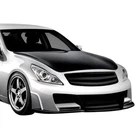 For Infiniti G37 10-13 Elite Style Fiberglass Front Bumper Cover Unpainted New. Price: $316.00.