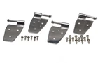 Kentrol 30525 Polished Door Hinge Set 4PC For 97-06 Jeep Wrangler Tj New. Price: $116.30.