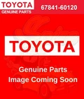 Genuine Toyota Water Deflector 67841-60120 New. Price: $27.51.